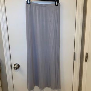 Gray cotton skirt NWOT